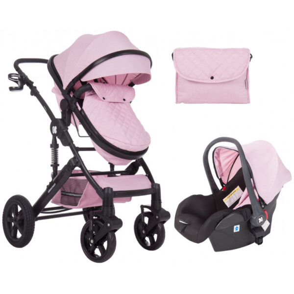 Коляска 3-в-1 DARLING Pink — изображение 3
