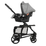 Коляска 3-в-1 MADRID Dark Grey Melange 2020 — изображение 6