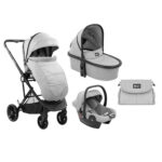 Carucior 3-in-1 CHERIE Grey - imagine 10