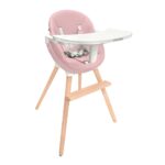 Стульчик для кормления ELMA 2-in-1 Pink
