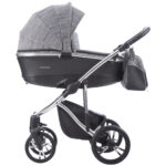 Коляска 2-в-1 Bebetto BRESSO Premium Silver 02 — изображение 2