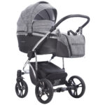 Коляска 2-в-1 Bebetto BRESSO Premium Silver 02 — изображение 3