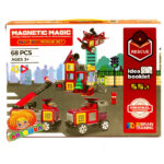 Магнитный конструктор Magic Magnetic 68 деталей — изображение 3