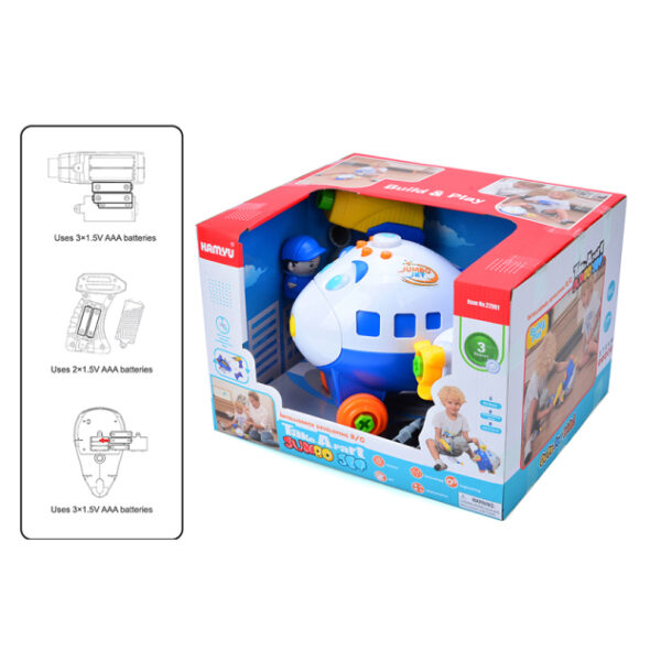 Игрушечный самолет-конструктор — изображение 3