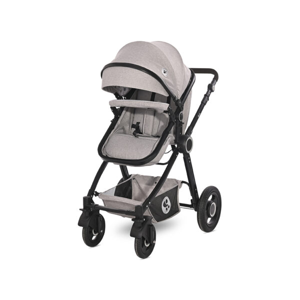 Carucior universal Lorelli ALEXA SET Opaline Grey Elephants - imagine 2
