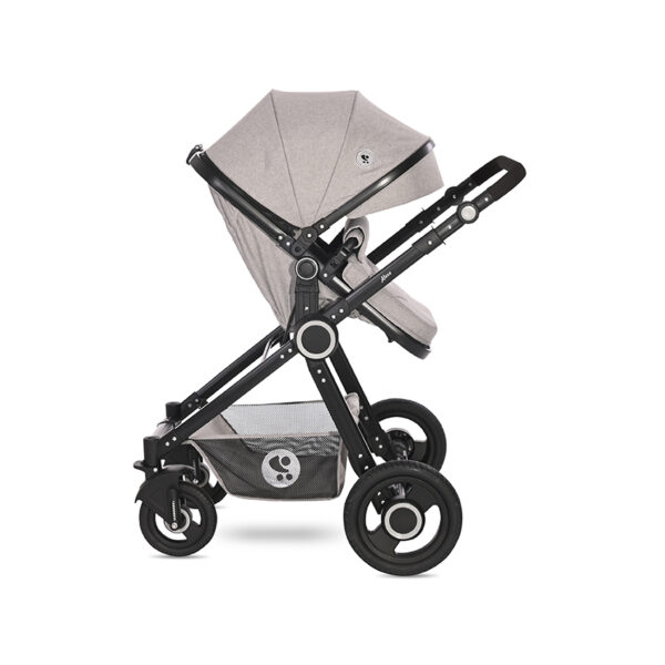 Carucior universal Lorelli ALEXA SET Opaline Grey Elephants - imagine 7
