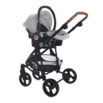 Коляска 3-в-1 Lorelli CRYSTA Opaline Grey — изображение 3