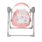 Люлька-шезлонг электронная Lorelli TWINKLE RHINO Pink — изображение 3