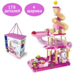 Конструктор с пружинками Rolling Funland, 178 дет.