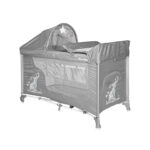 Кровать-манеж Lorelli MOONLIGHT 2 Rocker Grey Fun — изображение 3