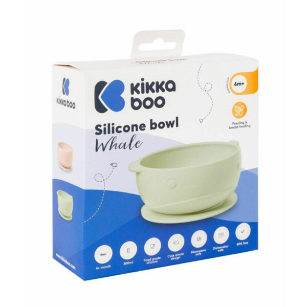 Силиконовая миска Whale Mint — изображение 2