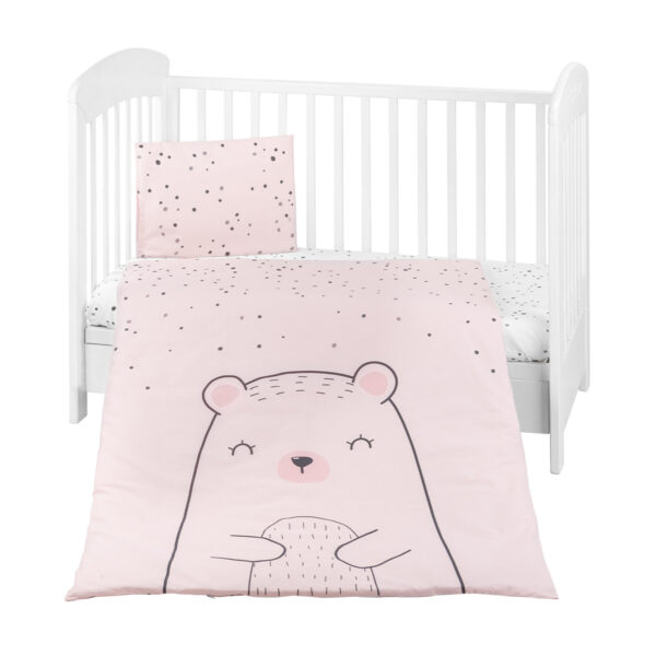 Набор постельного белья "Bear with me Pink" 6pcs — изображение 3