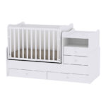 Кроватка детская Lorelli COMBO 172*72 cm, White