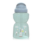Бутылочка спорт с трубочкой 325 ml, Lorelli ANIMALS Mint Green