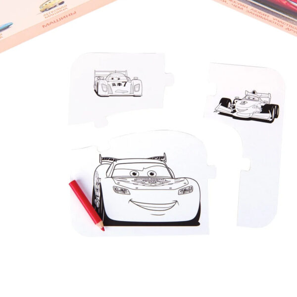 Cartea cu jucării Disney „Cars” /935242/ - imagine 3