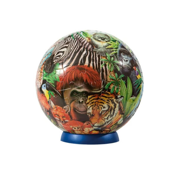 3D-Puzzle Step puzzle "Lumea animalelor", 108 elem. /981157/ - imagine 2
