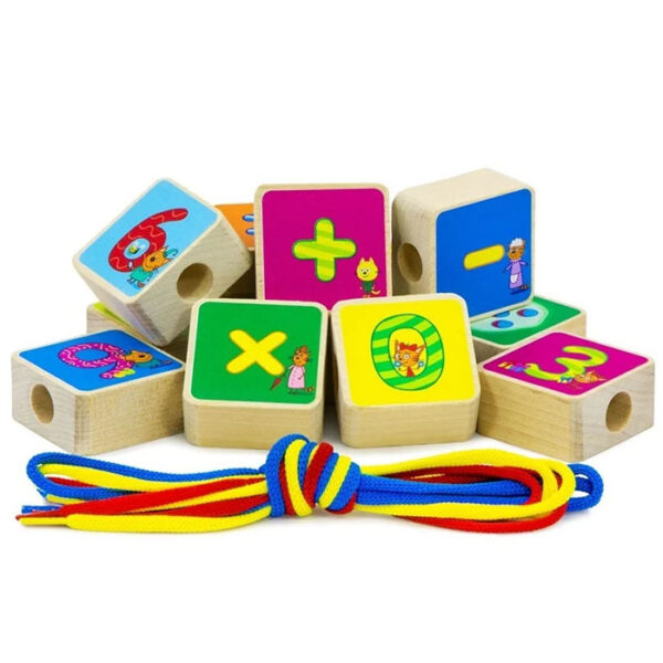 Joc educativ de snuruit Trei pisici „Cifre” - imagine 4