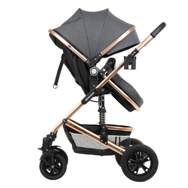 Carucior 3-in-1 AMAIA Dark Grey - imagine 2