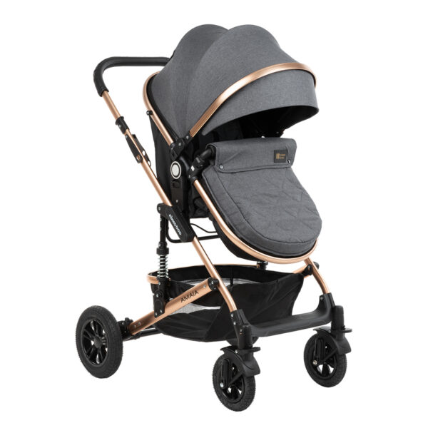 Carucior 3-in-1 AMAIA Dark Grey - imagine 3