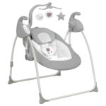 Шезлонг-качели электронные ALANNI DREAM BIG Grey