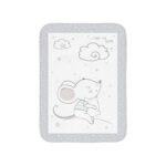 Paturica moale Super Soft 110*140 сm. Kikkaboo Joyful Mice