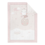 Paturica moale 110*140 cm, Polar Sherpa Kikkaboo Hippo Dreams