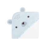 Полотенце с капюшоном 90х90 сm Bear with me Blue