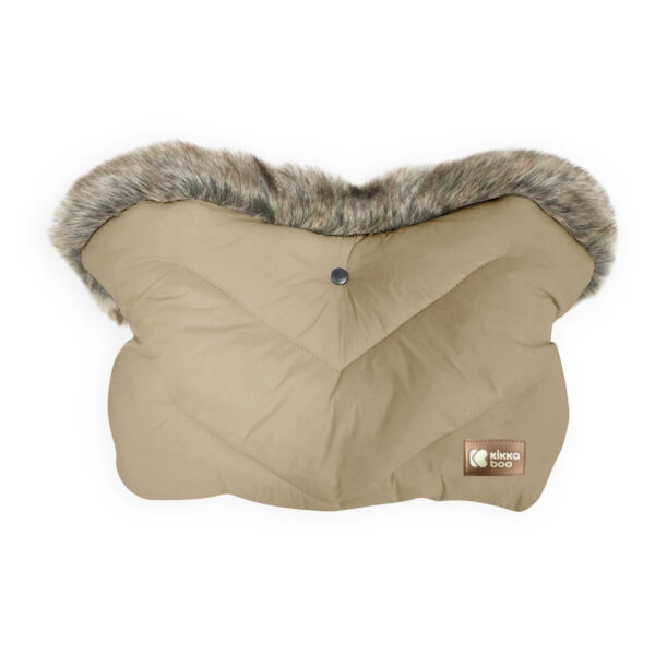 Муфта для коляски LUXURY FUR Beige — изображение 2