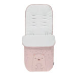 Sac de iarna pentru carucior POLAR Bear Pink