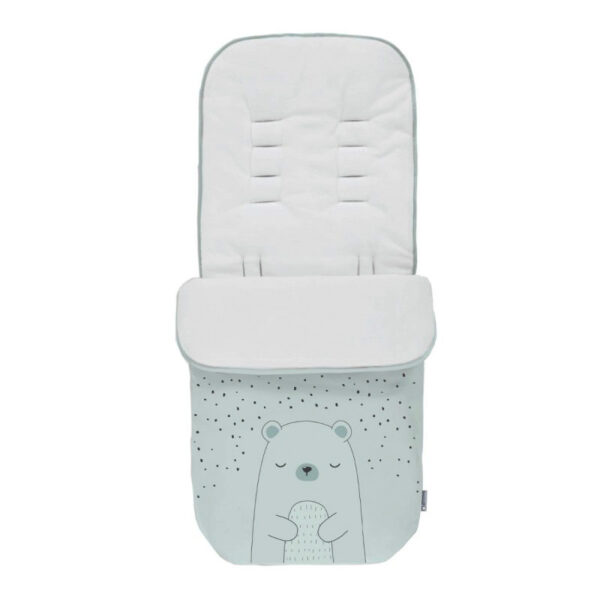 Sac de iarna pentru carucior POLAR Bear Mint - imagine 2