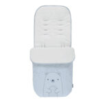 Утеплённый конверт в коляску POLAR Bear Blue