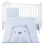 Set lenjerie pat 5 elem, Bear with me Blue