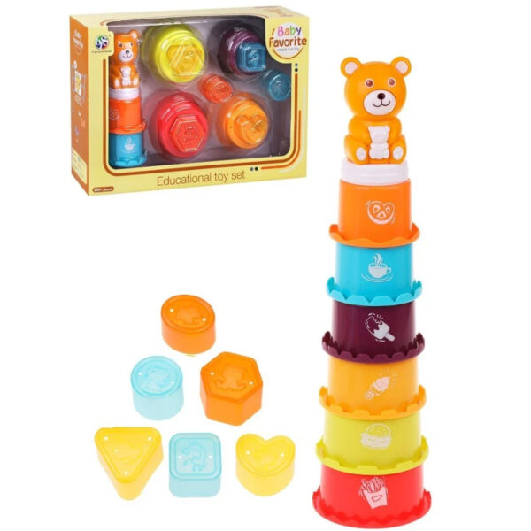 Sortator piramidal Baby Favorite - imagine 2