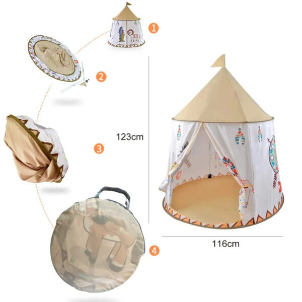 Cort de joc Wigwam Indians - imagine 4
