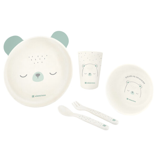 Set vesela 5 unit. Kikkaboo Bear with me Mint - imagine 2