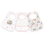 Set 3 bavete impermeabile cu buzunar Savanna Pink /31303030053/