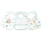 Set 3 bavete impermeabile cu buzunar Savanna Mint /31303030054/