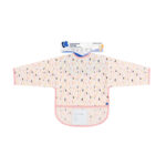 Baveta impermeabila cu mâneci pentru copii Arty Pink Pattern /31303030058/ - imagine 2