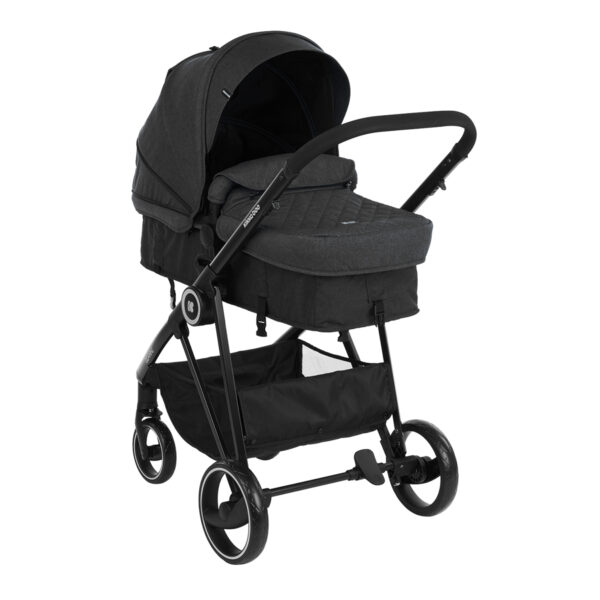 Carucior-transformer GIANNI Black 2023 - imagine 2