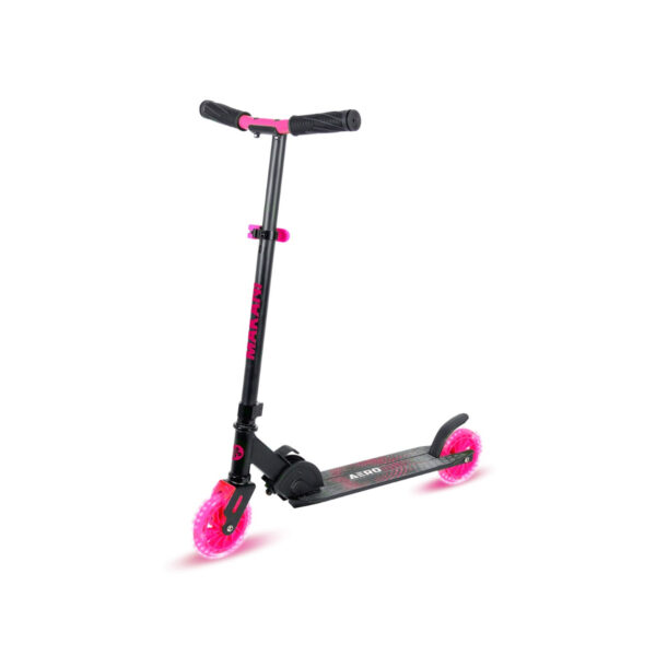 Самокат двухколесный, 5+ AERO Pink — изображение 2
