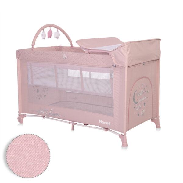 Pat pliant Lorelli NOEMI 2 Plus Mellow Rose Star - imagine 3