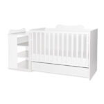 Кроватка детская Lorelli MULTI 190*72 cm, White