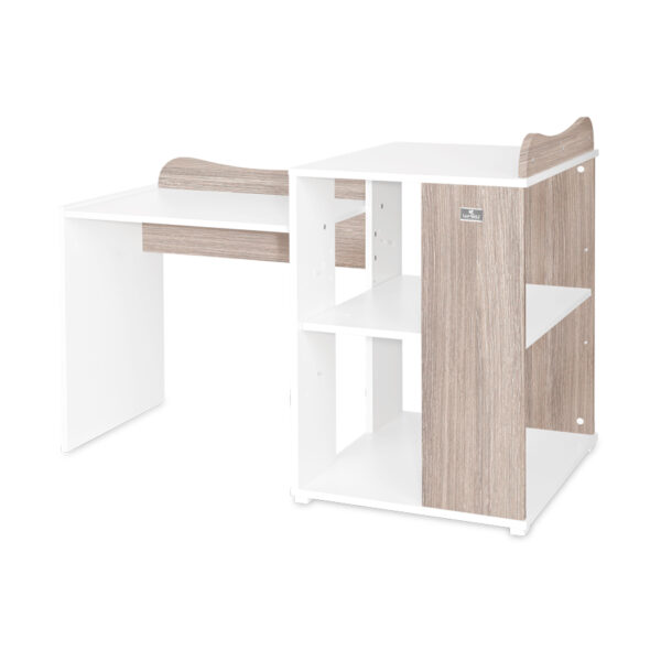 Кроватка детская Lorelli MULTI 190*72 cm, White/Coffe — изображение 4