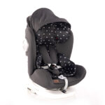 Автокресло 0-36 kg Lorelli LUSSO Isofix Black Crowns — изображение 3