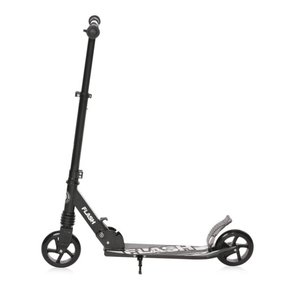 Trotineta cu 2 roti, pliabila, 5+ Lorelli FLASH Deep BLACK - imagine 3