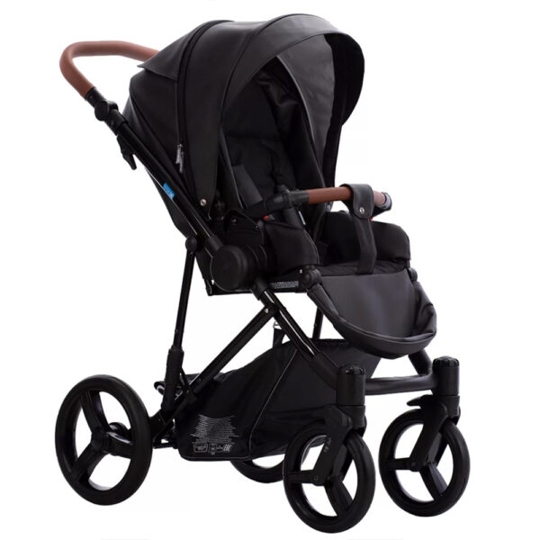 Carucior 2-в-1 AroTeam PALERMO Prima 02 /eco-piele/ - imagine 2