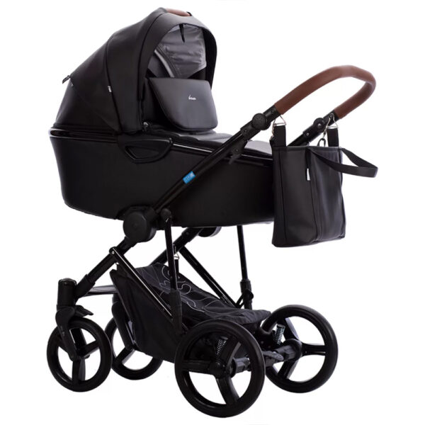 Carucior 2-в-1 AroTeam PALERMO Prima 02 /eco-piele/ - imagine 4