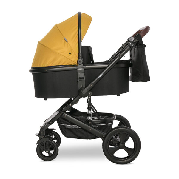 Коляска 2-в-1 Lorelli BOSTON Lemon Curry — изображение 4
