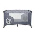 Кровать-манеж Lorelli MOONLIGHT 1 Cool Grey PANDAS — изображение 2