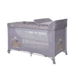 Кровать-манеж Lorelli MOONLIGHT 2 Grey DREAM